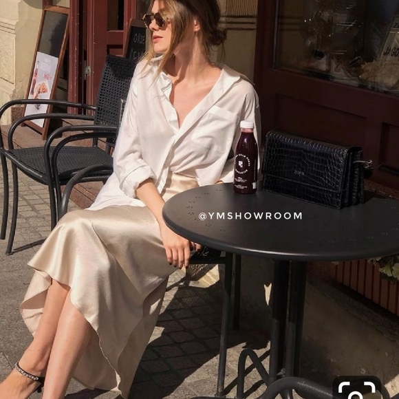 🔥Last 1🔥Satin midi skirt - Picture 2 of 8